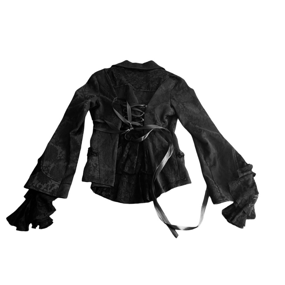 Neo-Romantic Gothic Gilded Steampunk-Living Dead Souls Jacket -M - Picture 10 of 17